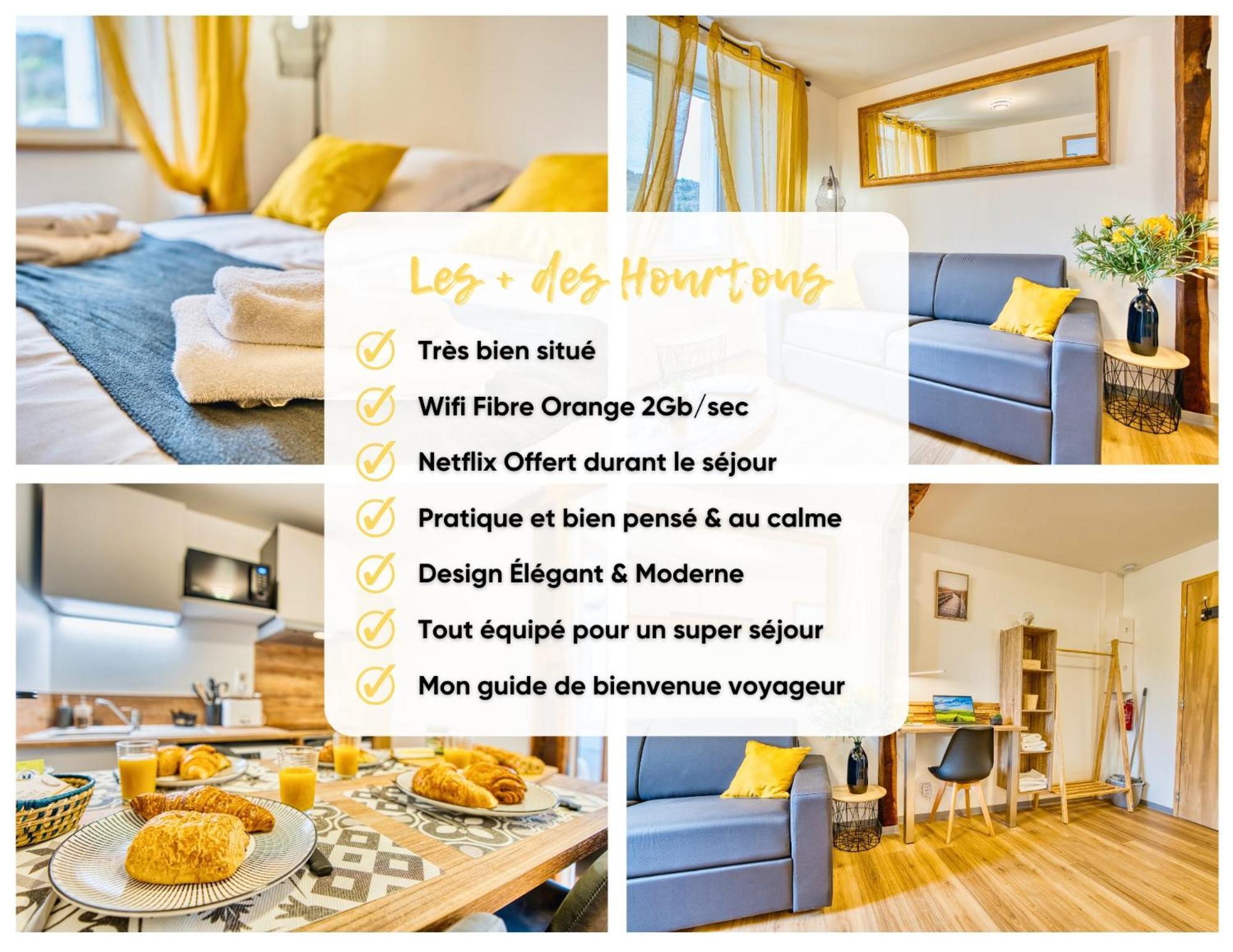 Апартаменты Les Hourtous Netflix Wi-Fi Fibre Terasse 4 Pers Банассак Экстерьер фото